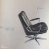 Gentilina Arm Chair by Andre Vandenbeuck for Strässle, 1960s