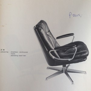 Gentilina Arm Chair by Andre Vandenbeuck for Strässle, 1960s