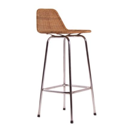 Dirk van Sliedrecht Stool Rohé Seat Height 75 cm