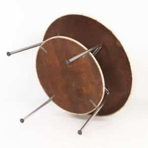 Round Coffee table 529 by W.H. Gispen, 1950s &#8211; Large Version