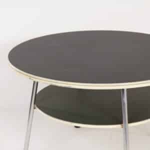 Round Coffee table 529 by W.H. Gispen, 1950s &#8211; Large Version