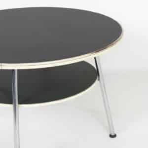 Round Coffee table 529 by W.H. Gispen, 1950s &#8211; Large Version