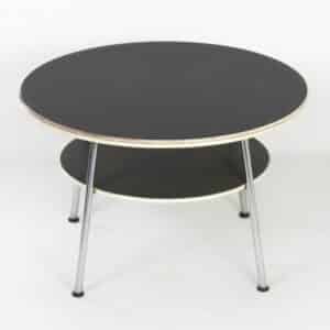 Round Coffee table 529 by W.H. Gispen, 1950s &#8211; Large Version