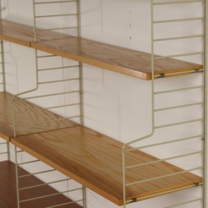 Wall system by Kajsa &#038; Nils Strinning for String Design AB &#8211; 1960s