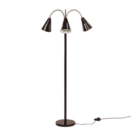 Sun Series Floor Lamp by H. Busquet for Hala, 1950s