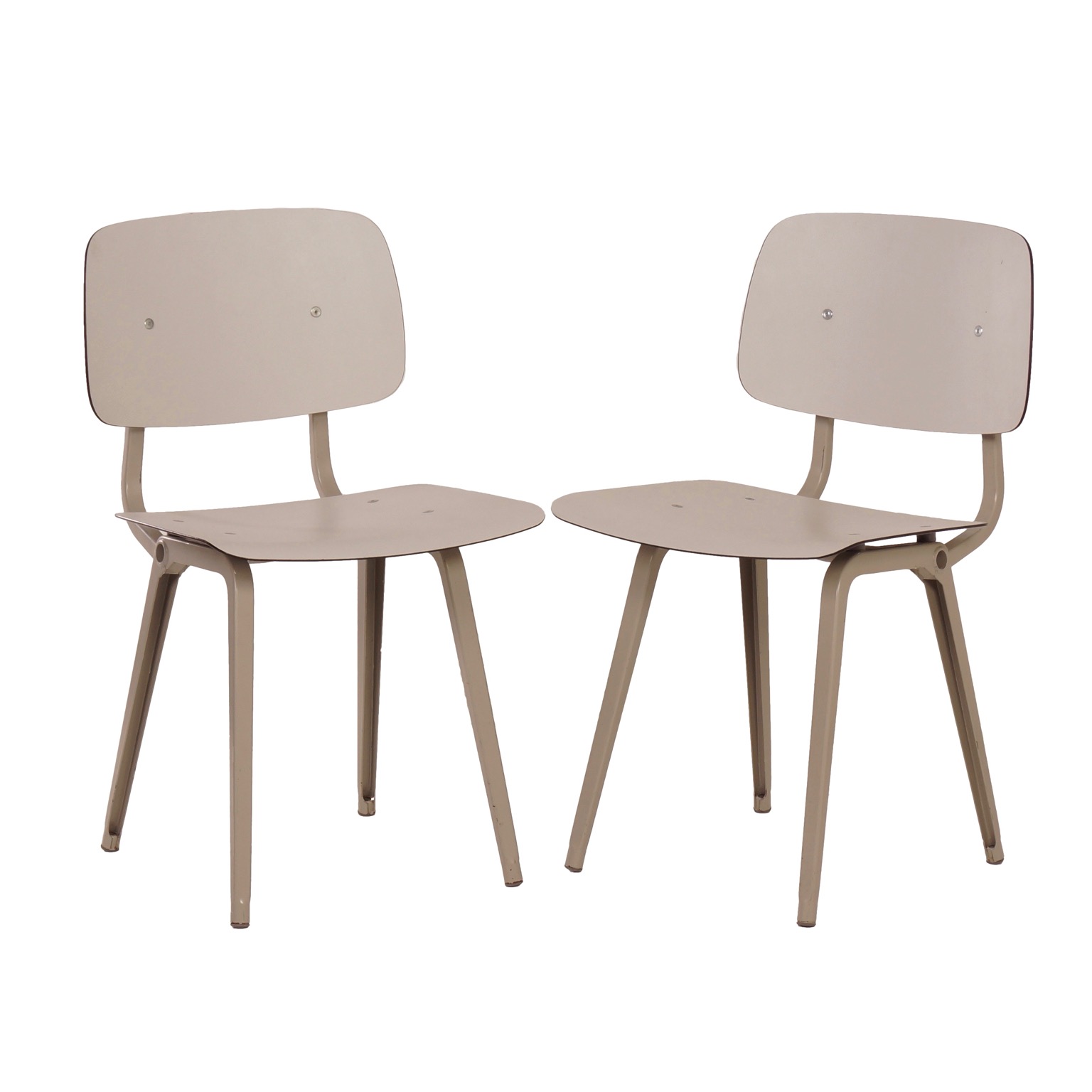 Vintage Set Revolt Chairs Friso Kramer for de Circle,