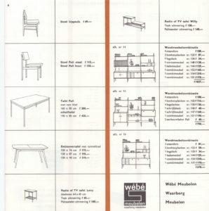 Pali Dining Chairs by Louis van Teeffelen for Wébé, 1960s