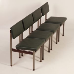 Pali Dining Chairs by Louis van Teeffelen for Wébé, 1960s