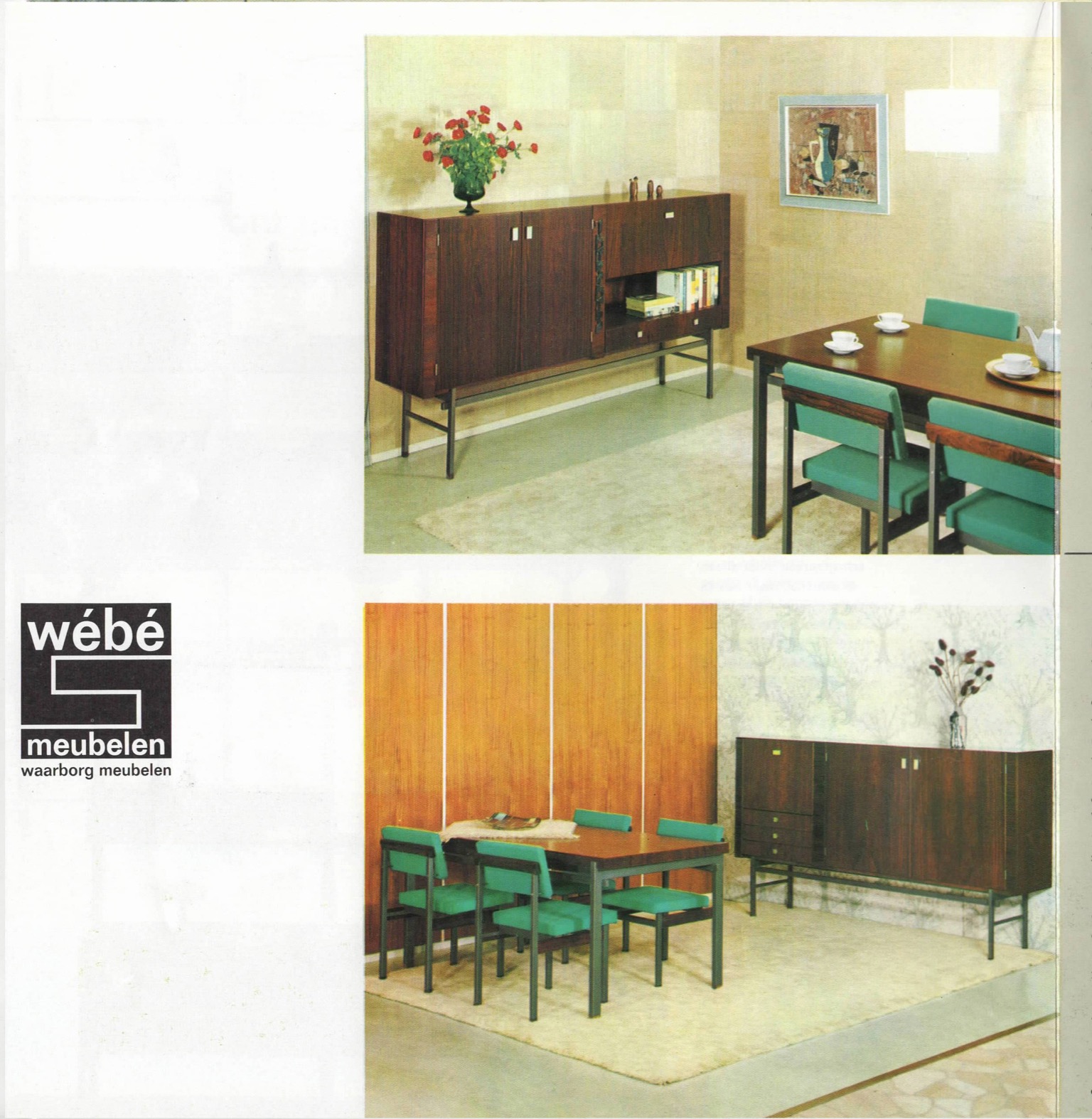 Pali Dining Chairs by Louis van Teeffelen for Wébé, 1960s