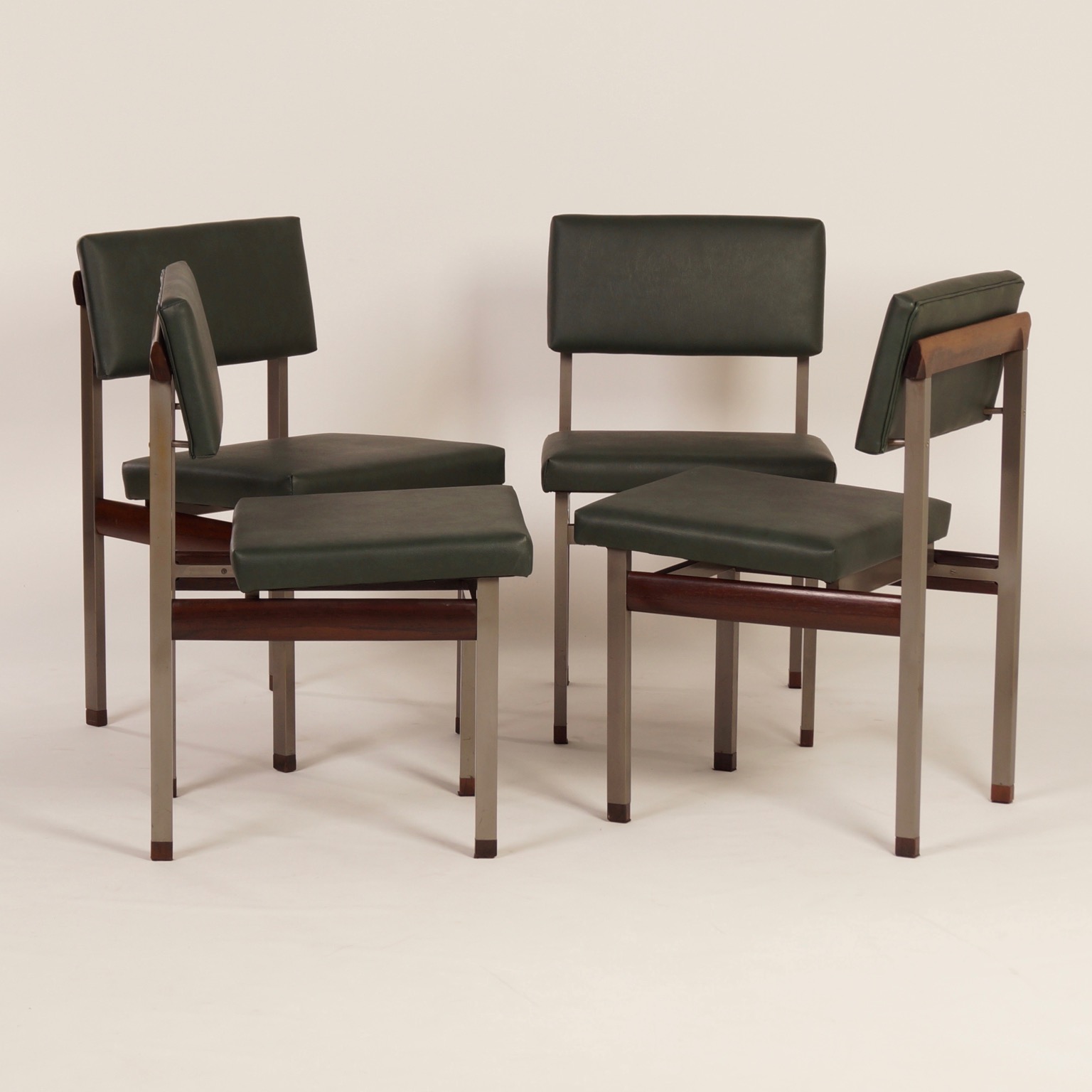 Pali Dining Chairs by Louis van Teeffelen for Wébé, 1960s