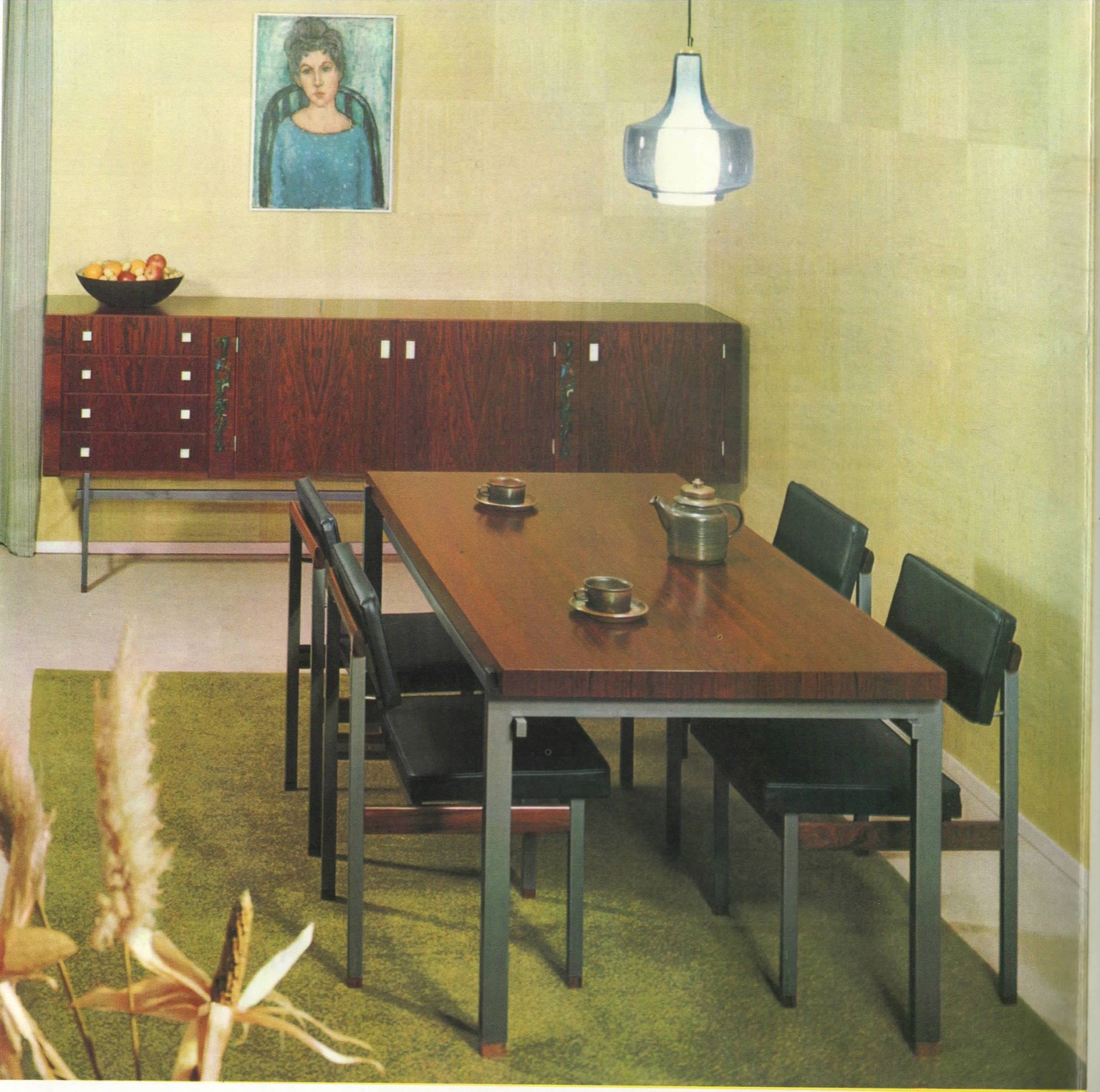 Pali Dining Chairs by Louis van Teeffelen for Wébé, 1960s