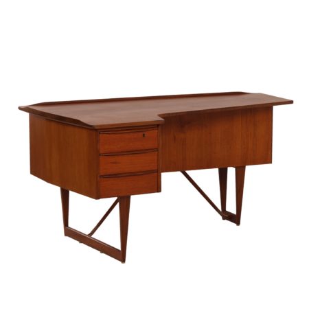 Teak Desk by Peter Løvig Nielsen for Hedensted Mobelfabrik, 1960s