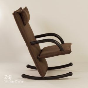T-Line Rocking Chair Designed by Burkhard Vogtherr for Arflex, Italy, 1980s.