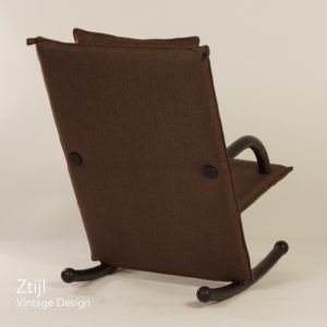 T-Line Rocking Chair Designed by Burkhard Vogtherr for Arflex, Italy, 1980s.