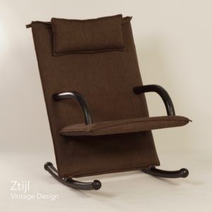 T-Line Rocking Chair Designed by Burkhard Vogtherr for Arflex, Italy, 1980s.