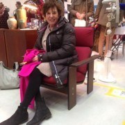 Daughter Martin Visser in Chair Designed by her Father