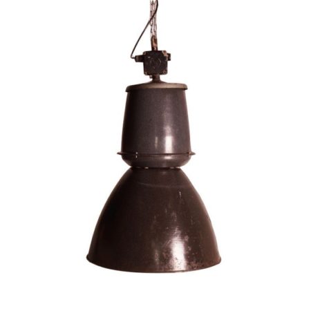 Big Enameled Factory Lamps by EFC, 1950s - (2)