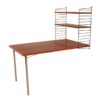 Nisse String Table with Bookshelf