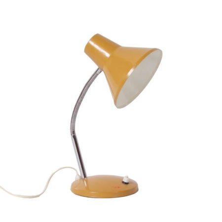 Adjustable Hala Table Lamp Ocher Yellow