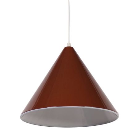 Arne Jacobsen Billiard Hanging Lamp | Enamel Brown