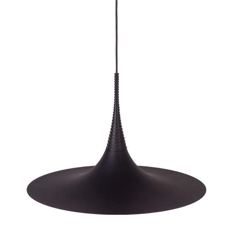 Matte Black Witch Hat Hanging Lamp Vrieland