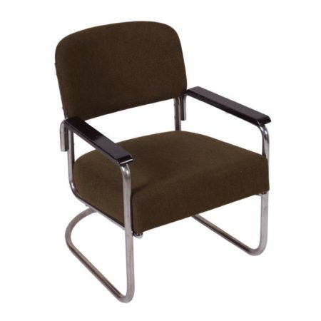 Green Tubular Bauhaus Easy Chair