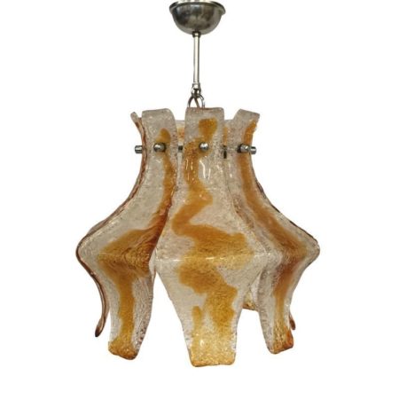 Murano Hanging Lamp for Mazzega, 1970s