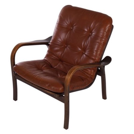 Ekström Armchair | Brown Leather (3)