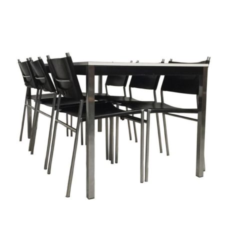 Dining Table and Chairs by Martin Visser for 't Spectrum