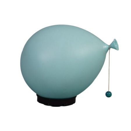 Blue balloon lamp by Yves Christin for Bilumen, 1980's