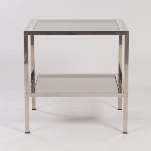 Hollywood Regency Side Table by Renato Zevi, Italy 1970s
