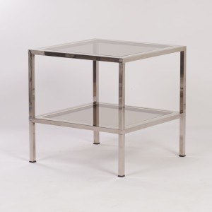 Hollywood Regency Side Table by Renato Zevi, Italy 1970s