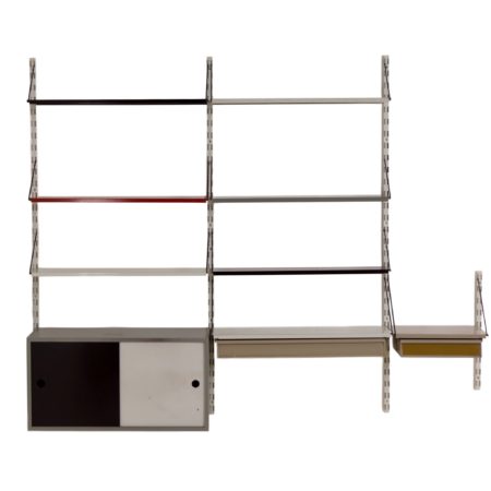 Pilastro Wall Unit With Cabinet by Tjerk Reijenga, 1960s