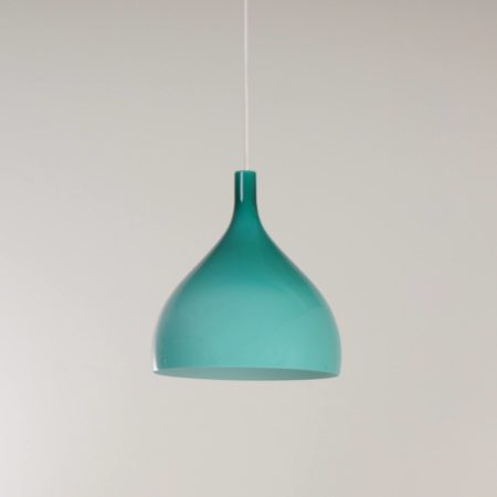 Green Murano Pendant by Paolo Venini for Venini &#038; C, 1960s Italy