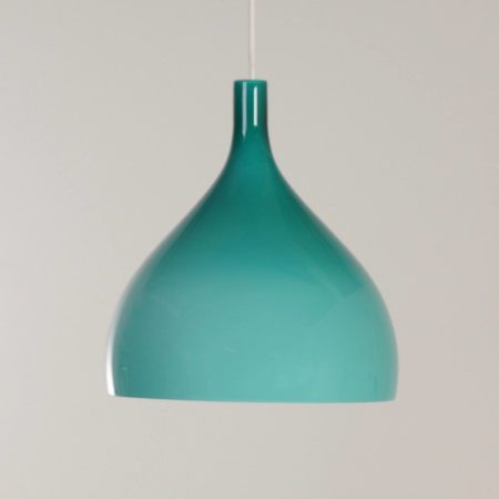 Green Murano Pendant by Paolo Venini for Venini &#038; C, 1960s Italy