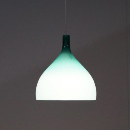 Green Murano Pendant by Paolo Venini for Venini &#038; C, 1960s Italy