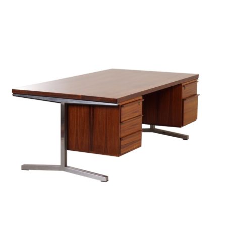 Rosewood Executive Desk by Theo Tempelman for AP Originals, 60s