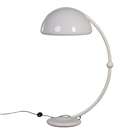 Serpente Floor lamp by Elio Martinelli for Martinelli Luce, 1965 – Model 2131 in White