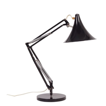 Flexible Hala Desk Light with Tulip Shade, ca 1970s