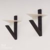 Mandelbrot Wall Mirror by Dino Gavina for Centro Duchamp, 1990s