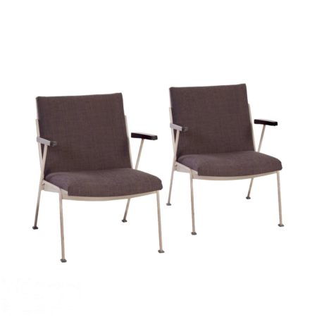 Oase Arm Chairs by Wim Rietveld for Ahrend de Cirkel, 1958 | set of 2