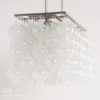 Unique Kalmar Tulipan Pendant Lamp with 162 Glass Elements, Austria 1960s