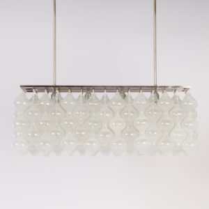 Tulipan Pendant Lamp with 162 Glass Elements, Austria 1960s | Unique Object