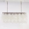 Unique Kalmar Tulipan Pendant Lamp with 162 Glass Elements, Austria 1960s