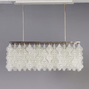 Tulipan Pendant Lamp with 162 Glass Elements, Austria 1960s | Unique Object