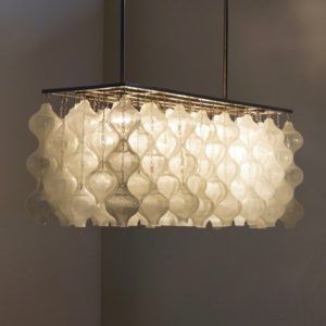 Tulipan Pendant Lamp with 162 Glass Elements, Austria 1960s | Unique Object