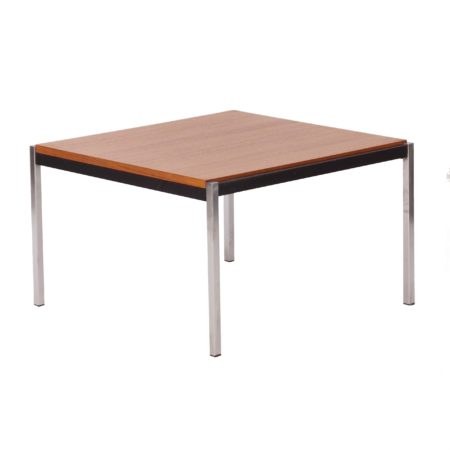 Small Teak Coffee Table Model 3611 by Coen DE VRIES for Gispen - 1960s