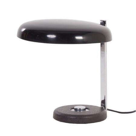 Oslo Desk Lamp Heinz PFAENDER from Hillebrand, 1960s - black