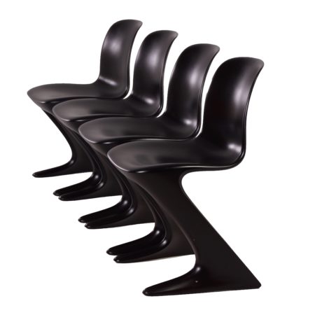 Kangaroo Chairs by Ernst Moeckl for Horn, 1968 – set of four