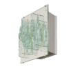 C1517 Breukrelief Wall lamp by Willem van Oyen for Raak, 1960s